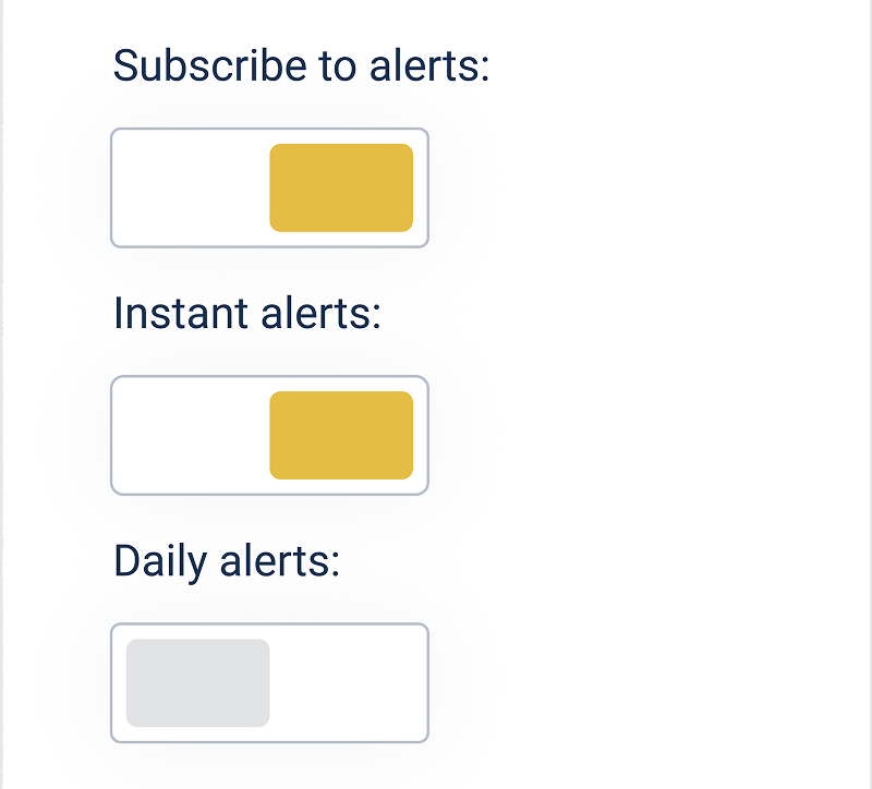 Alerts